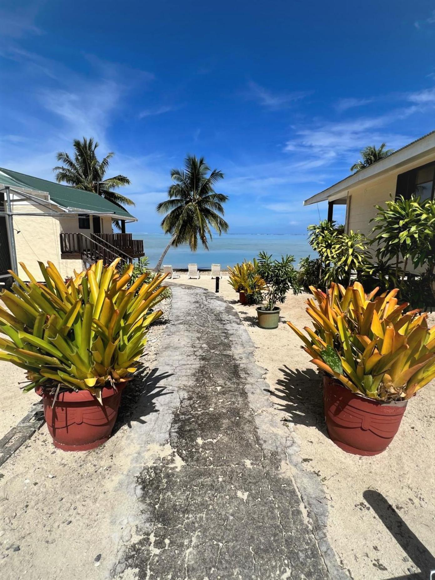 Rinos Beach Bungalow Hotel Amuri Kültér fotó